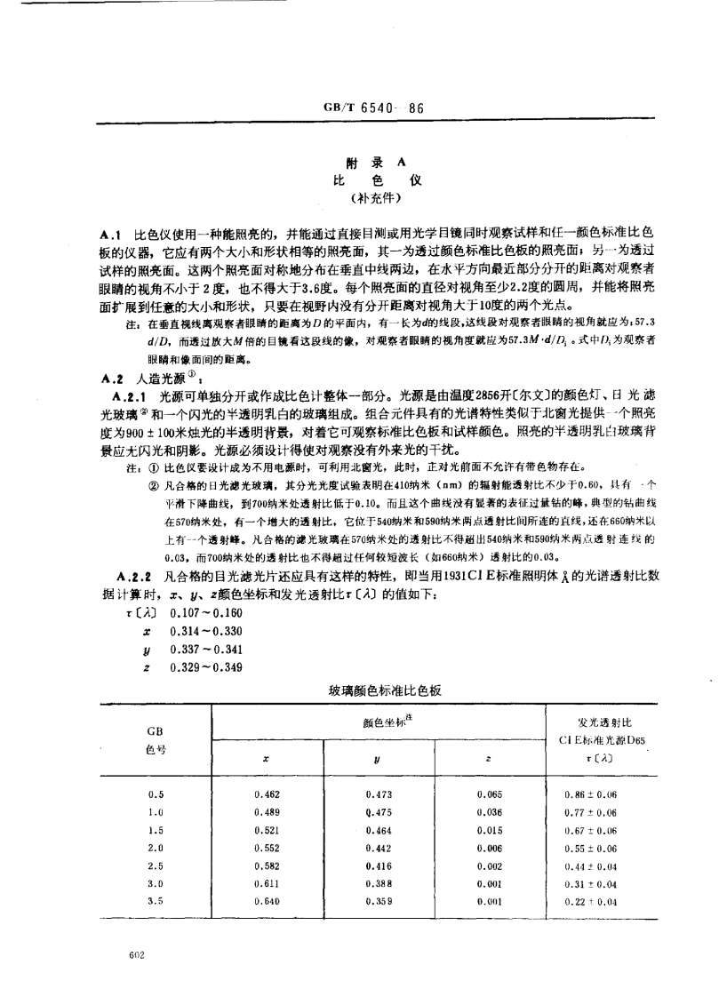 GBT 6540-1986 石油产品颜色测定法 第3页