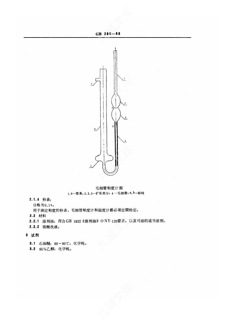 GBT265-1988石油产品运动粘度测定法和动力粘度计算法 第2页