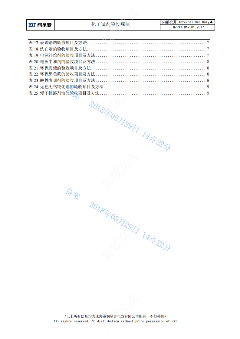 Q.RXT 019.01-2017 化工试剂验收规范 第3页