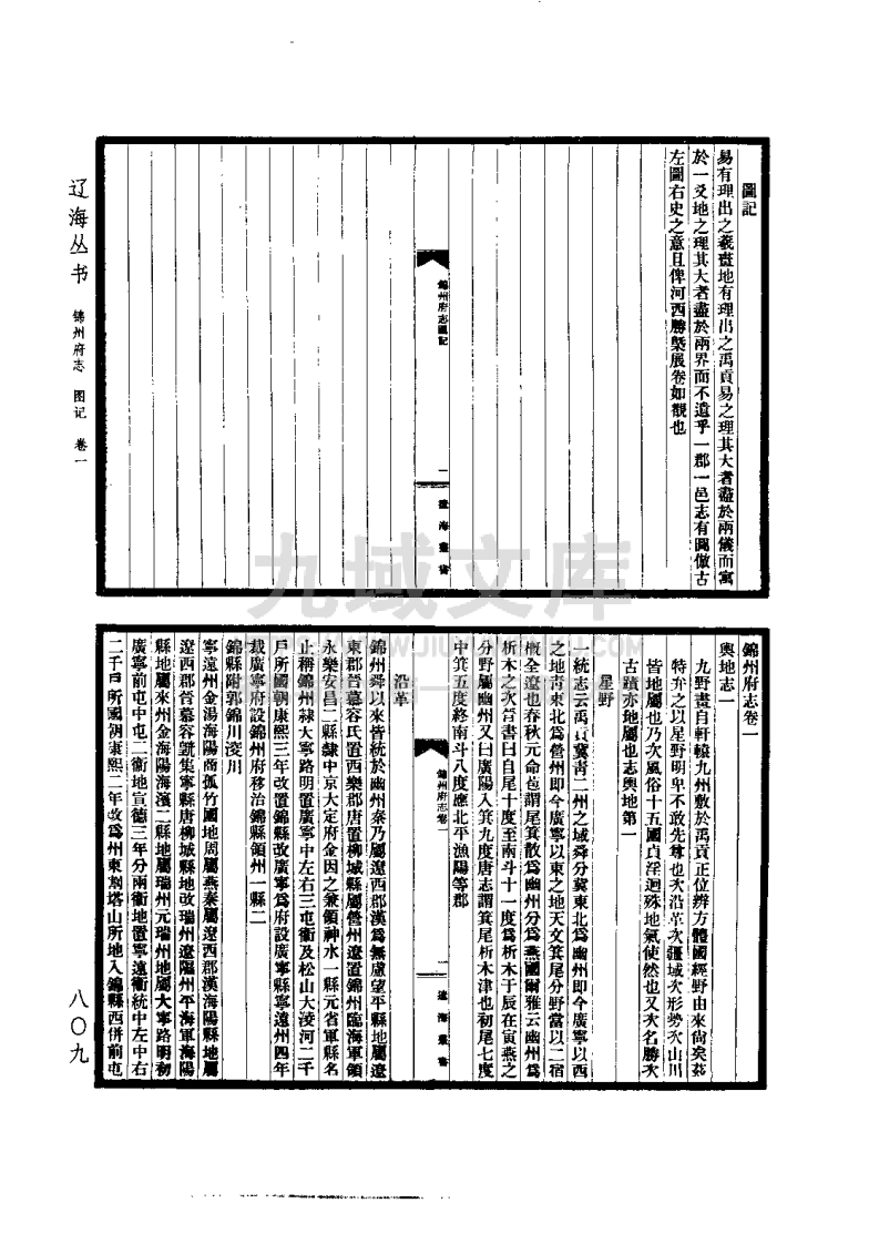 锦州府志（清） 第5页