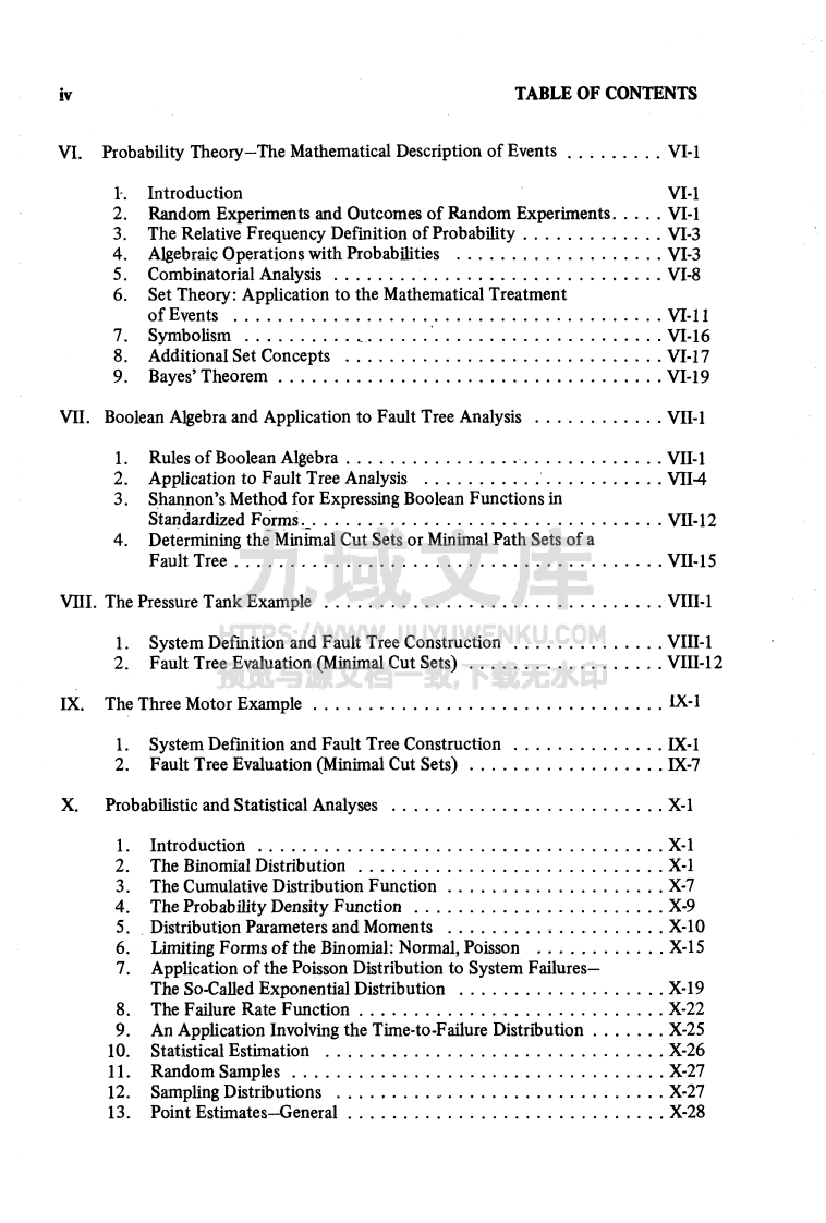 NUREG-0492-Fault-Tree-Handbook 第5页