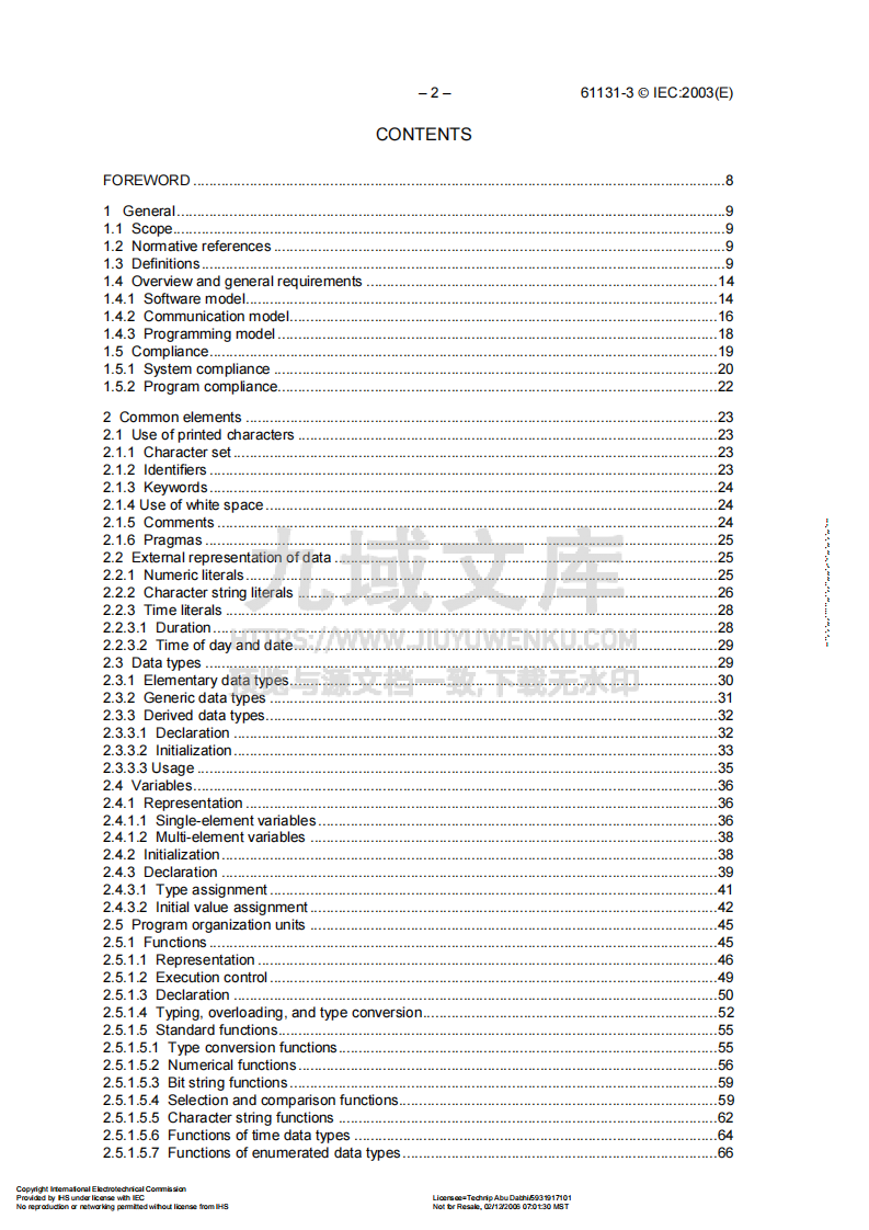 IEC 61131-3 Programmable controllers 第4页