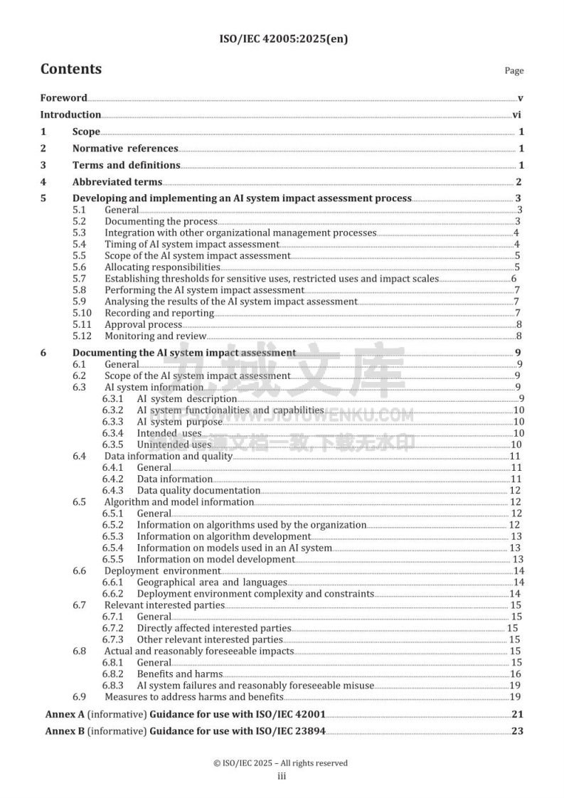 ISO/IEC 42005:2025 第3页