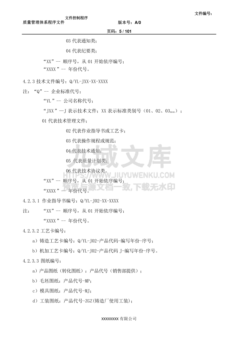 新版全套GJB9001程序文件 第5页