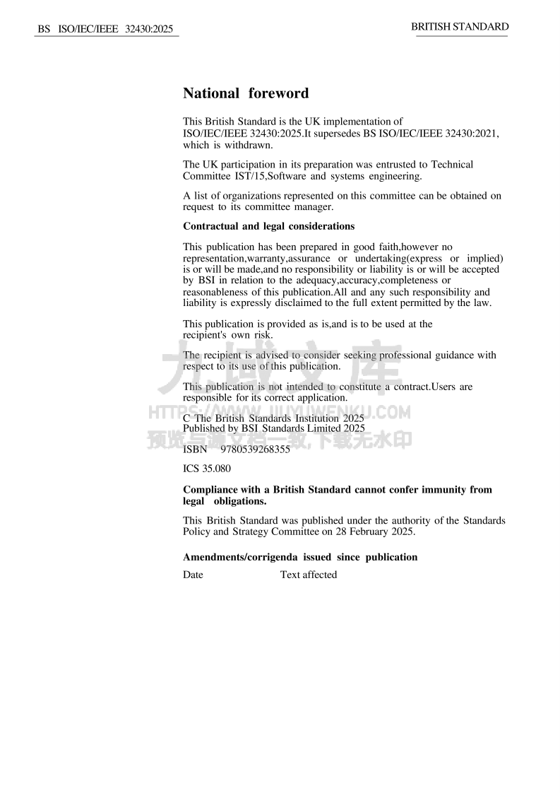 BS ISO-IEC-IEEE 32430 2025 Software engineeringSoftware non-functional size measurement 第2页