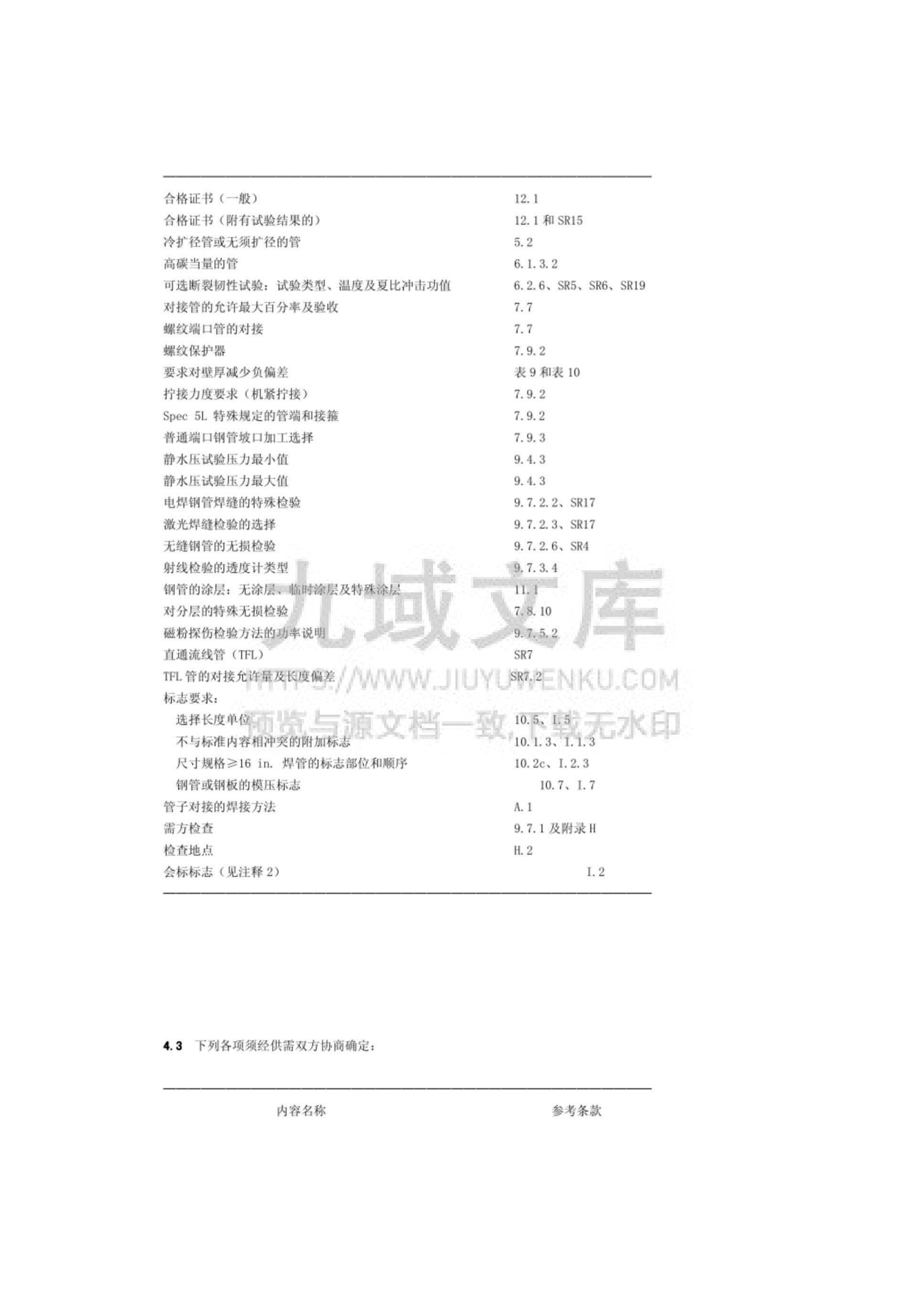 API SPEC 5L 2007 管线钢管规范中文 第5页