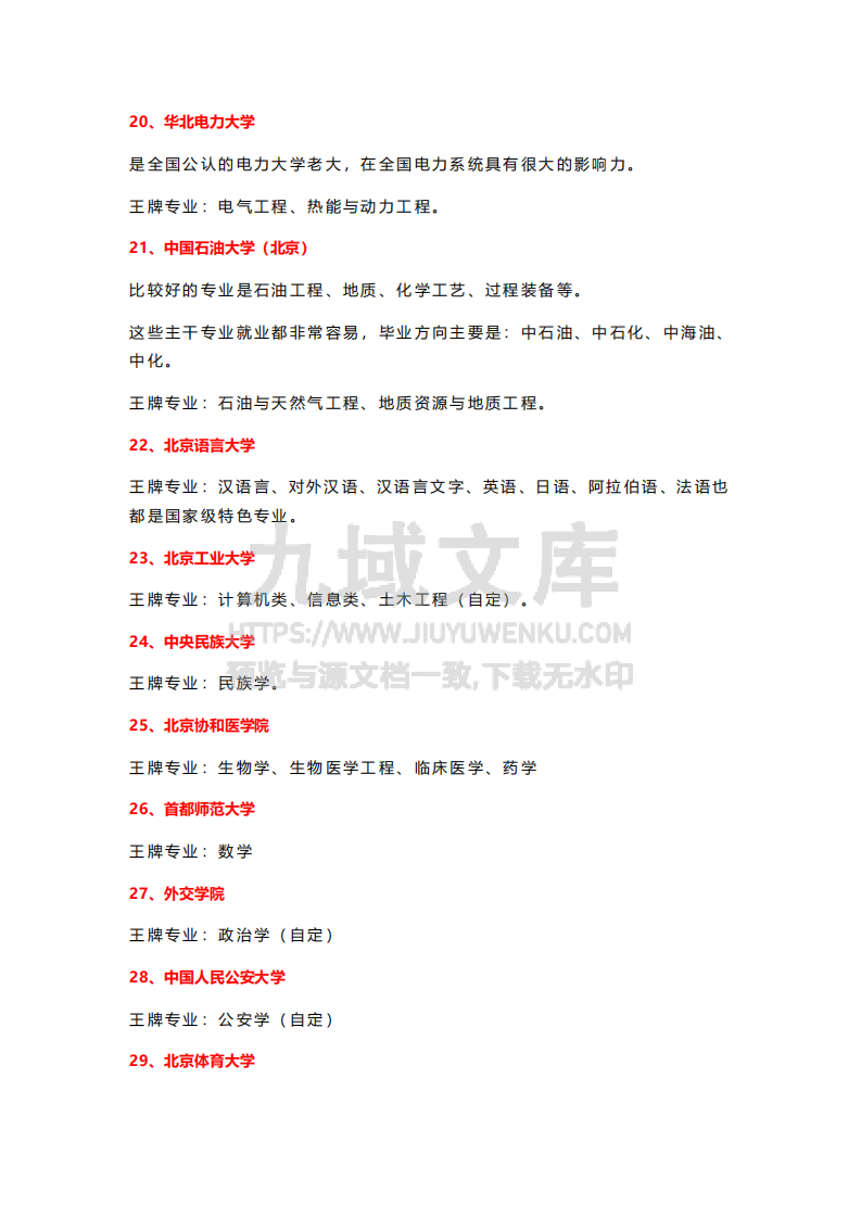 13-盘点31省市150所重点大学及王牌专业 第4页