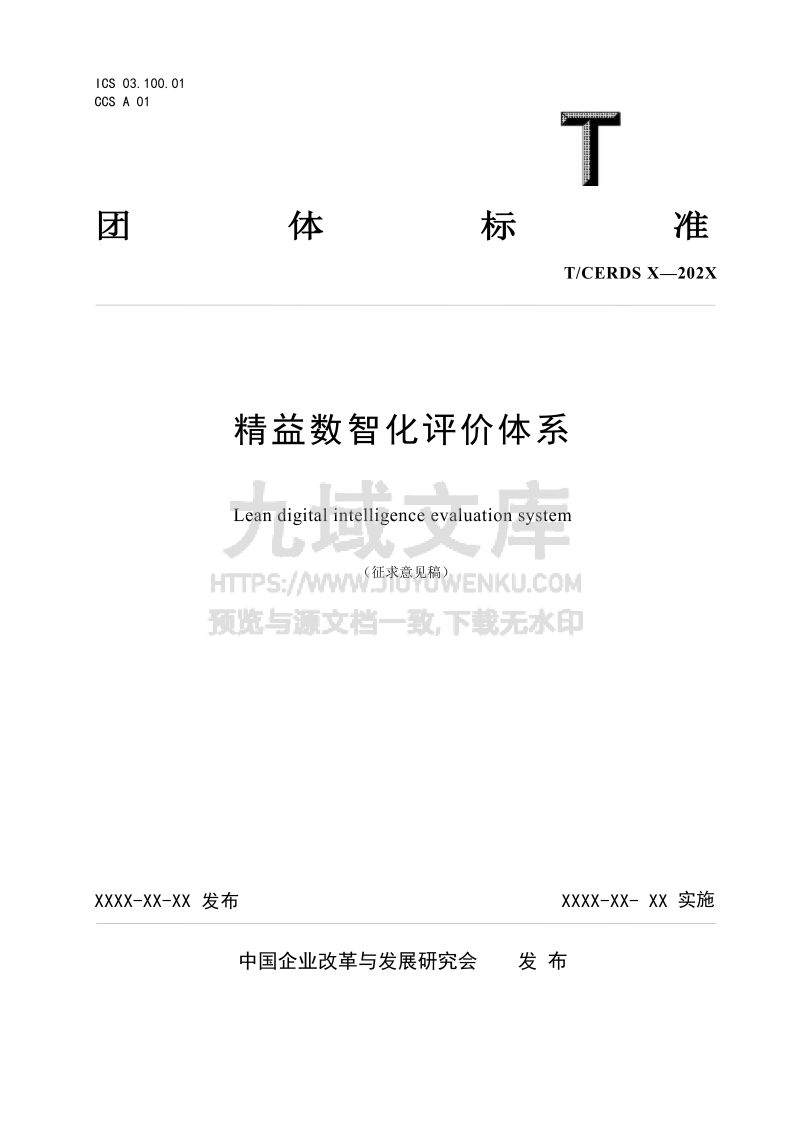 精益数智化评价体系 第1页